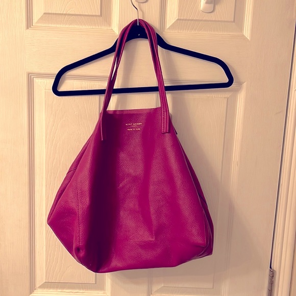 Kurt Geiger Violet Leather Tote - Picture 2 of 5